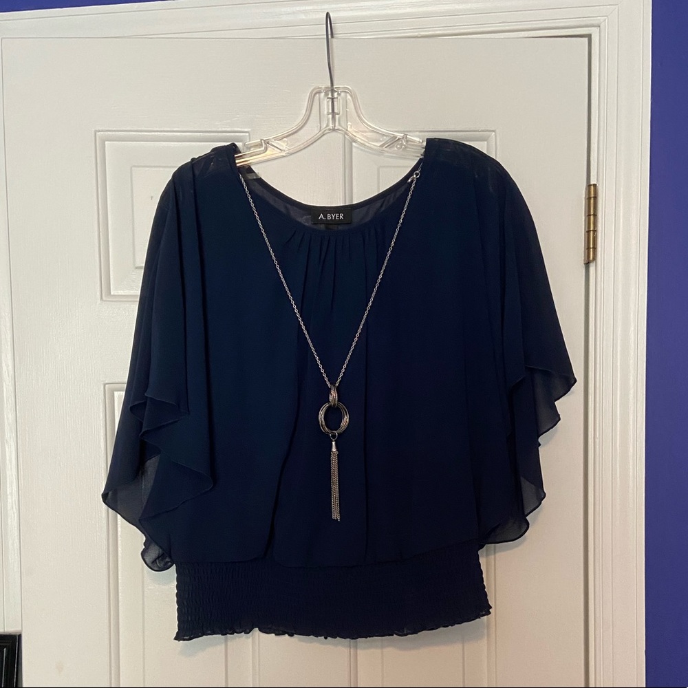 Blue blouse
